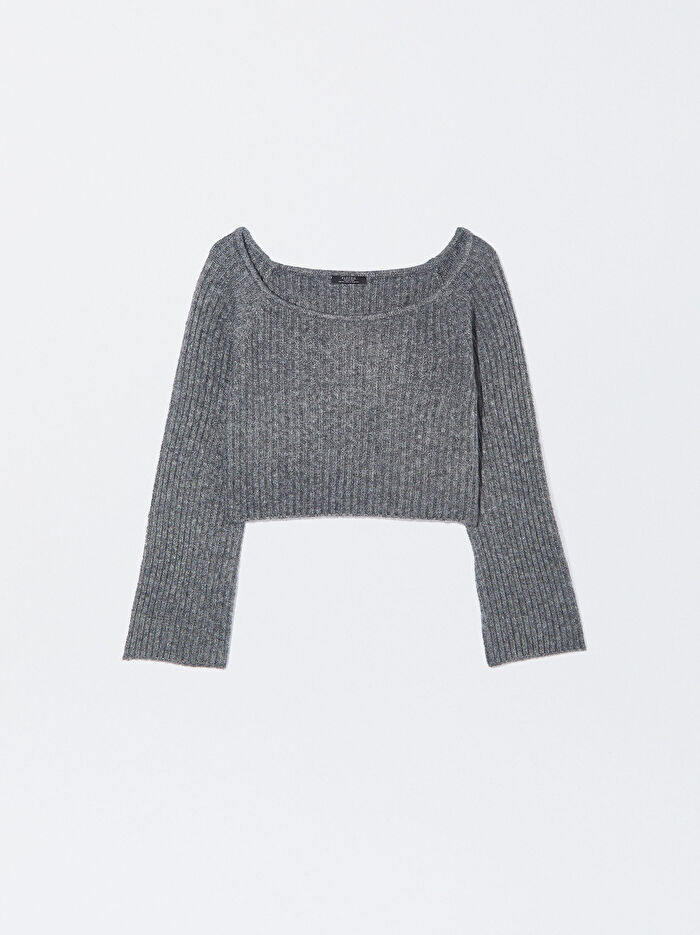 Örme Crop Kazak