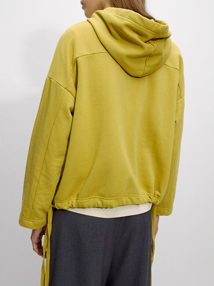 ONLINE ÖZEL - Papatya Desenli Sweatshirt