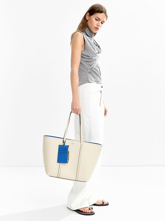 Çıkarılabilir Aksesuarlı Shopper Çanta