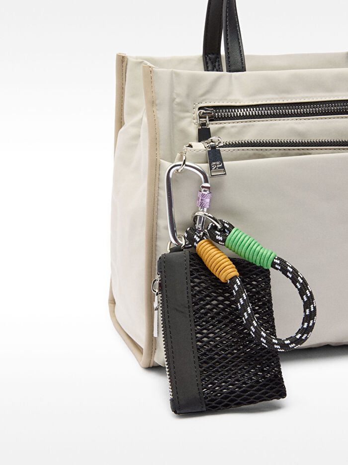 Teknik Kumaş Tote Çanta