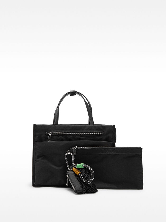Teknik Kumaş Tote Çanta