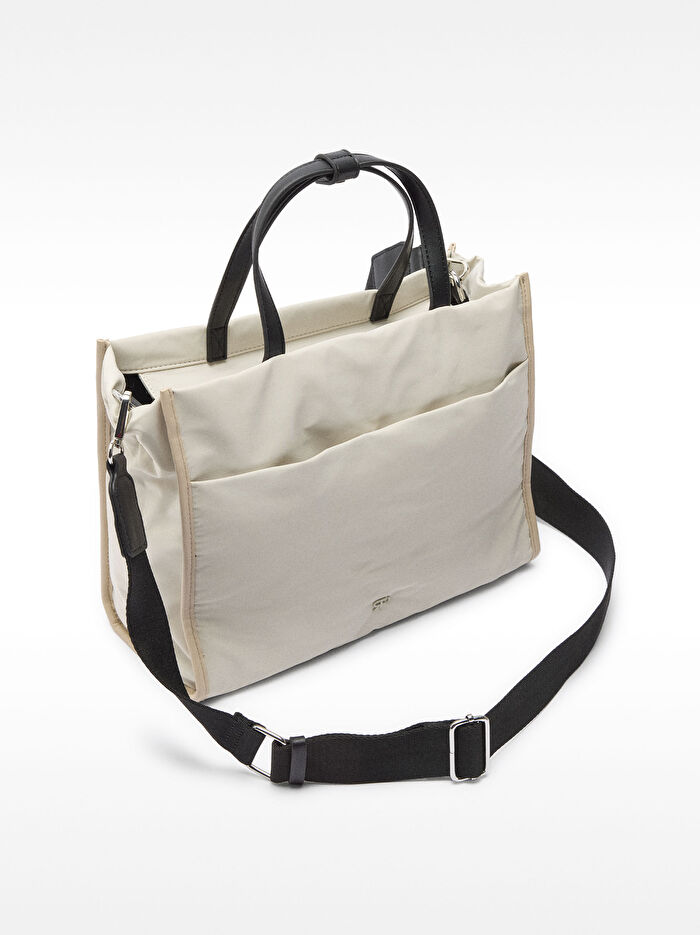 Teknik Kumaş Tote Çanta