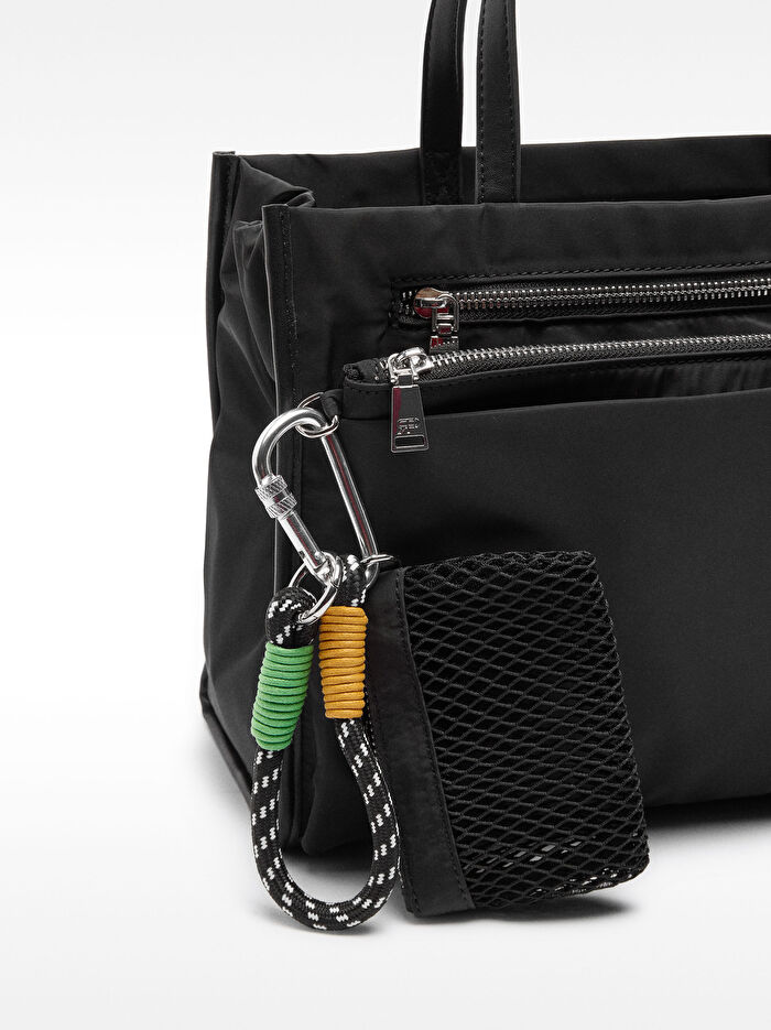 Teknik Kumaş Tote Çanta