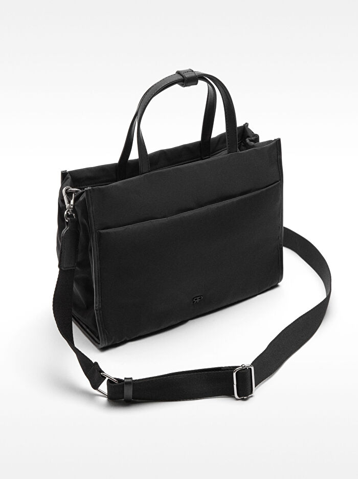 Teknik Kumaş Tote Çanta