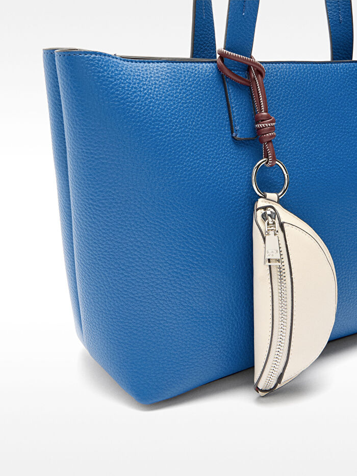 Dokulu Shopper Çanta