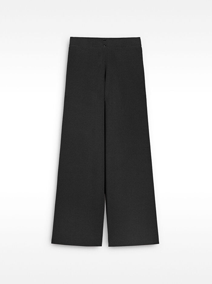 Beli Lastikli Örme Pantolon