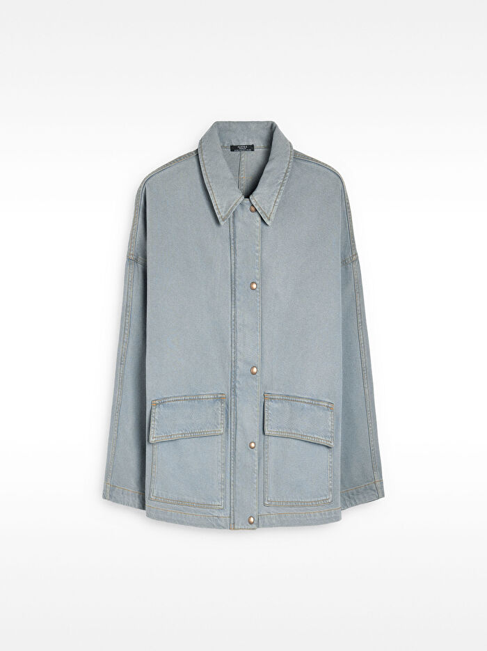 Pamuklu Denim Ceket