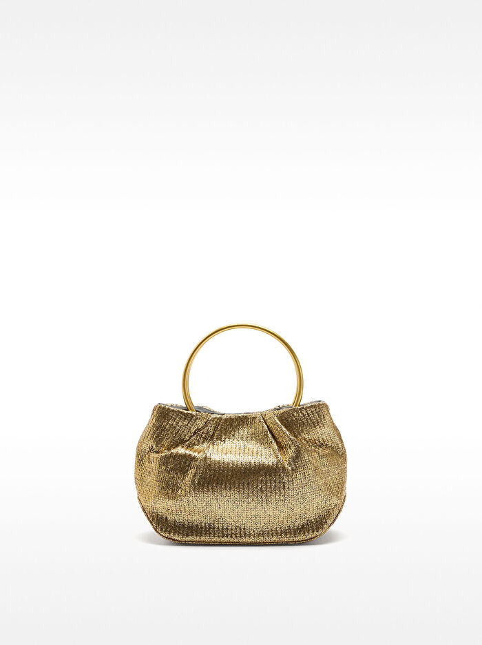 Metalik Party Clutch Çanta
