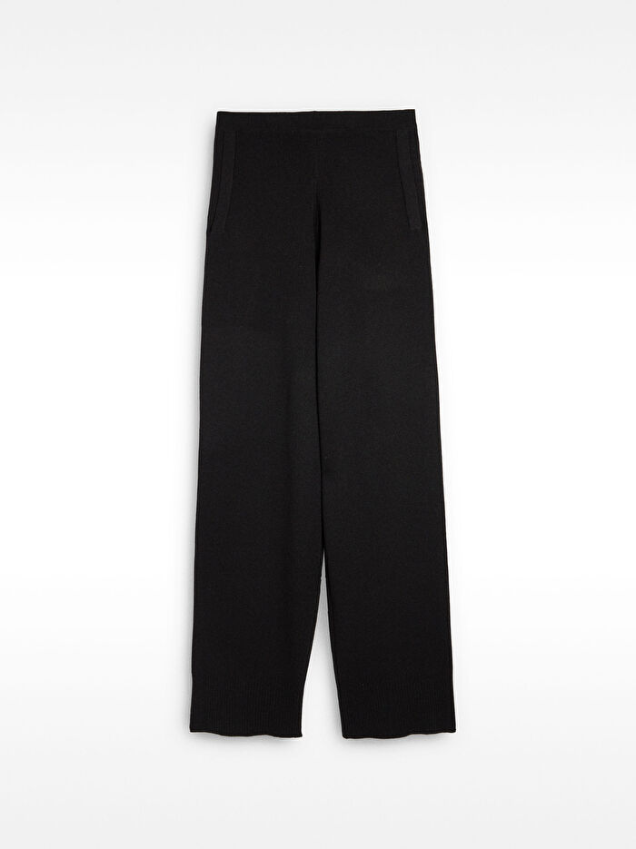 Beli Lastikli Örme Pantolon