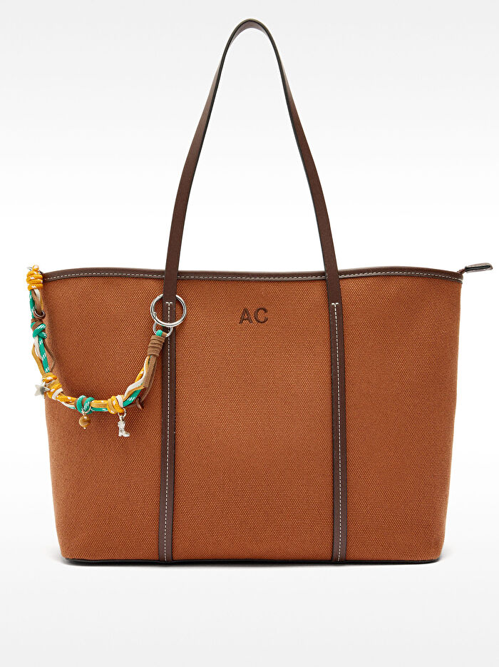 Çıkarılabilir Aksesuarlı Shopper Çanta