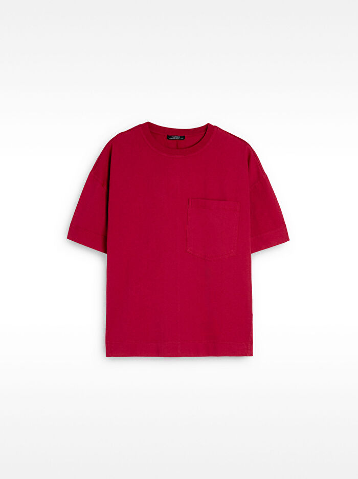 Pamuklu Cepli T-Shirt
