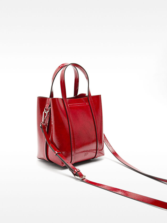 Party Patent Tote Çanta