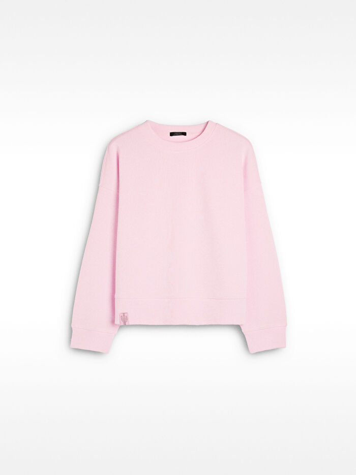 Desenli Pamuk Sweatshirt