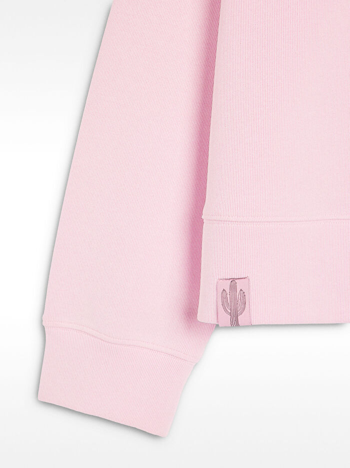 Desenli Pamuk Sweatshirt