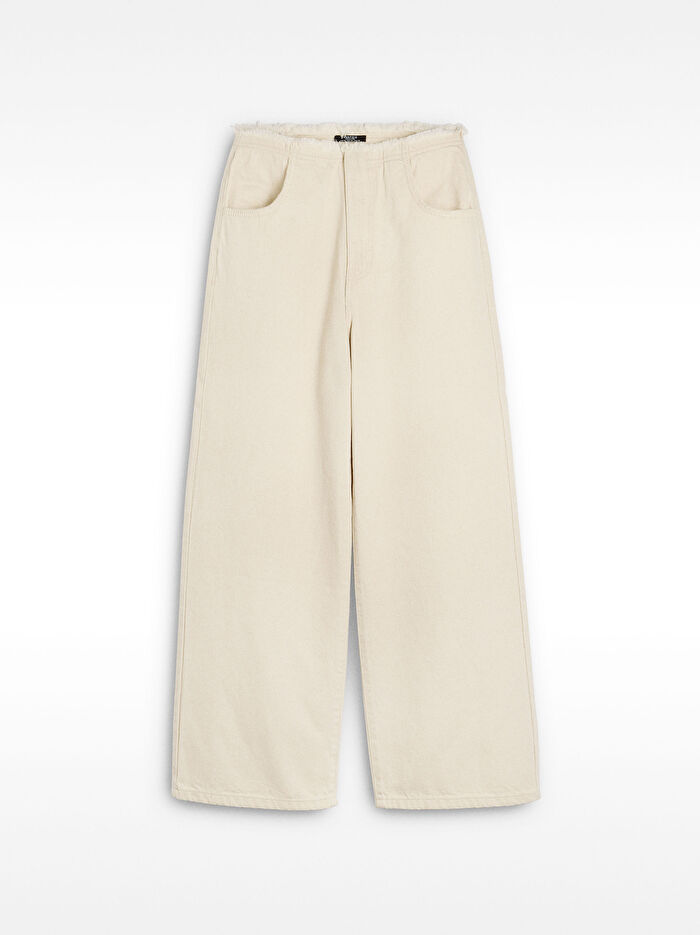 %100 Pamuk Denim Pantolon