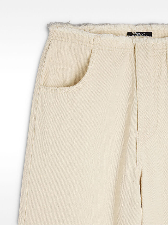 %100 Pamuk Denim Pantolon