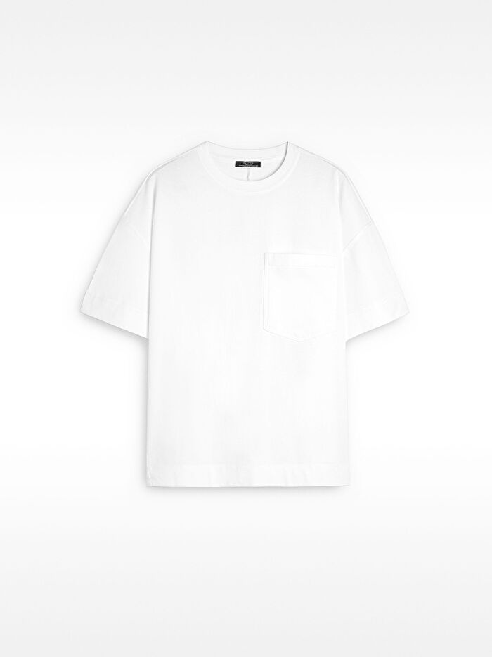 Pamuklu Cepli T-Shirt