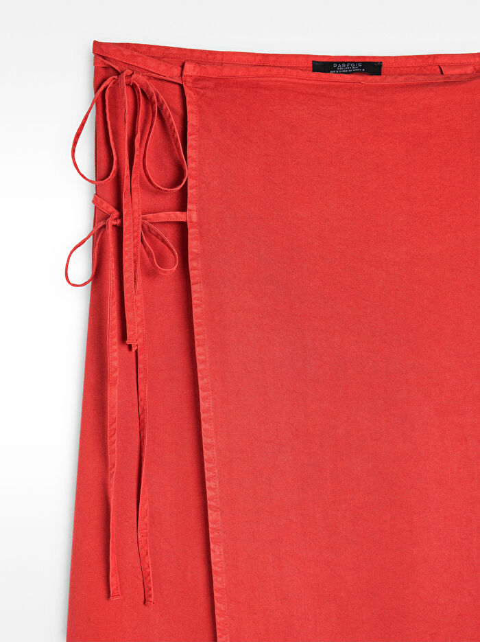 Midi Wrap Etek %100 Liyosel