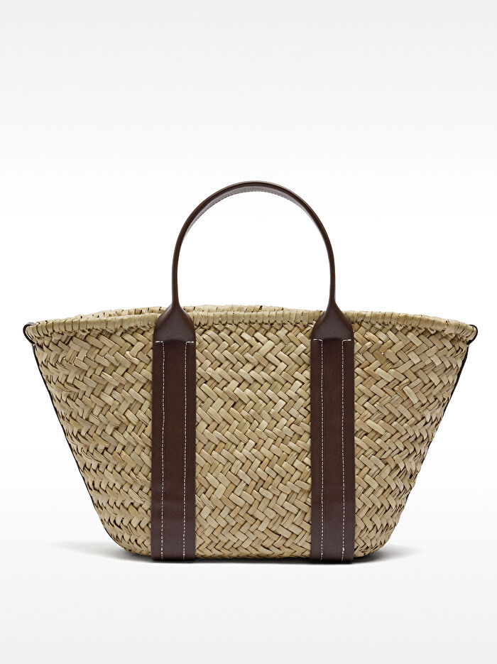 Hasır Shopper Çanta