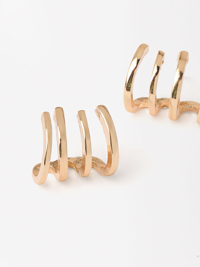 Gold Küpe
