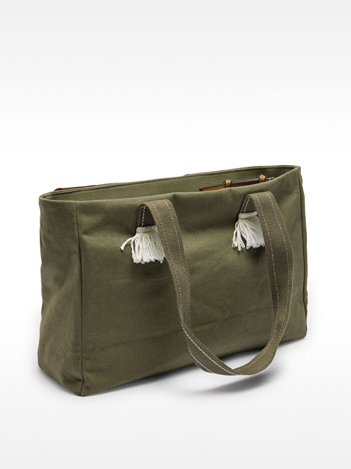 Çok Renkli Shopper Çanta
