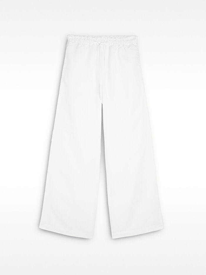 Keten ve Lyocell Karışımlı Pantolon