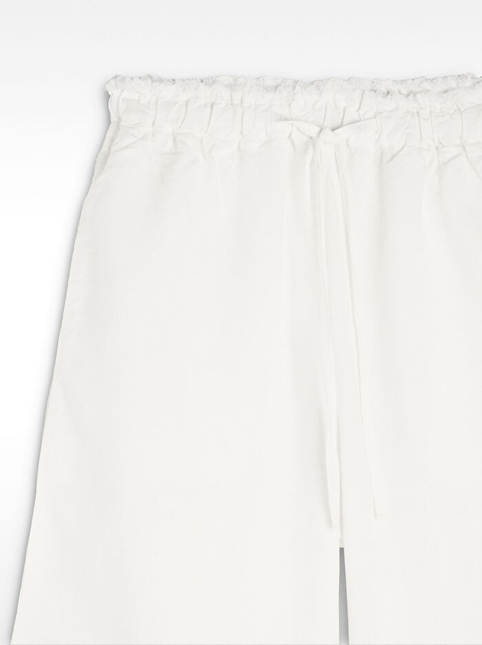 Keten ve Lyocell Karışımlı Pantolon