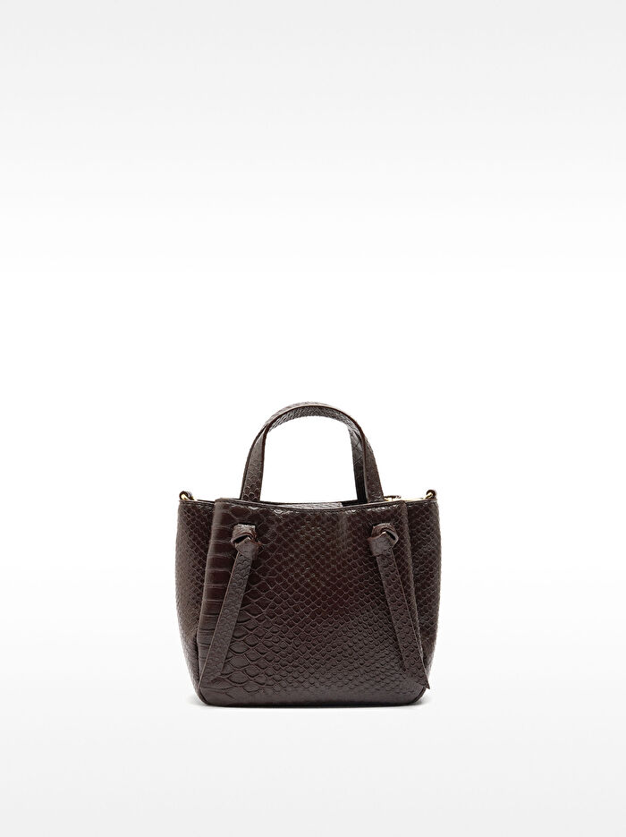 Desenli Tote Çanta