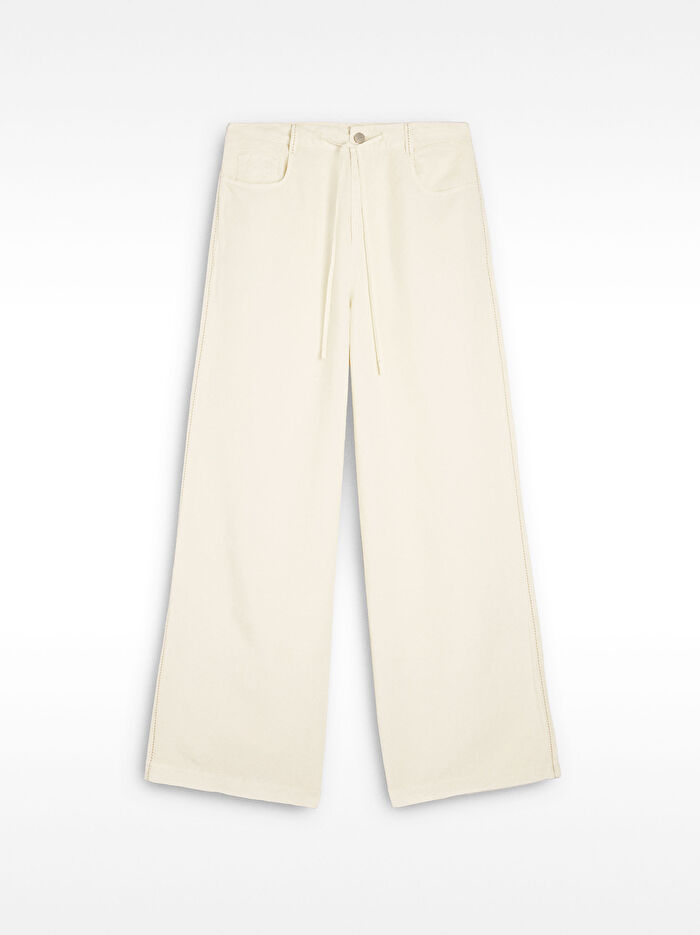 Keten Karışımlı Pantolon