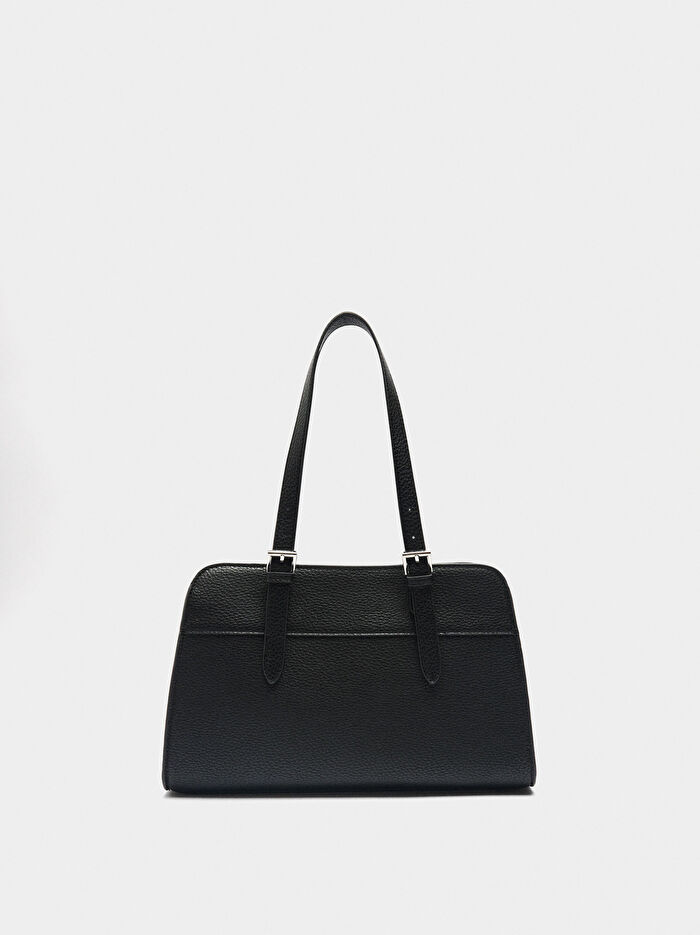 Dokulu Tote Çanta