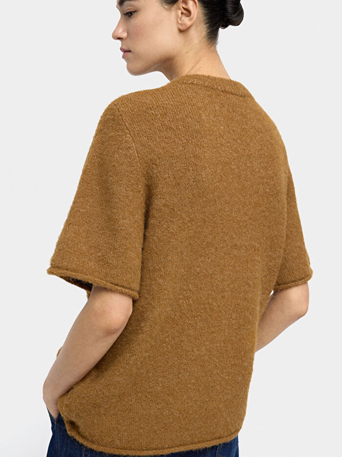 Örme T-Shirt