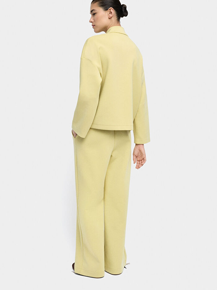 Cepli Elastik Bel Pantolon