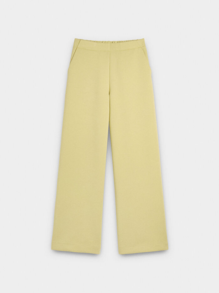 Cepli Elastik Bel Pantolon