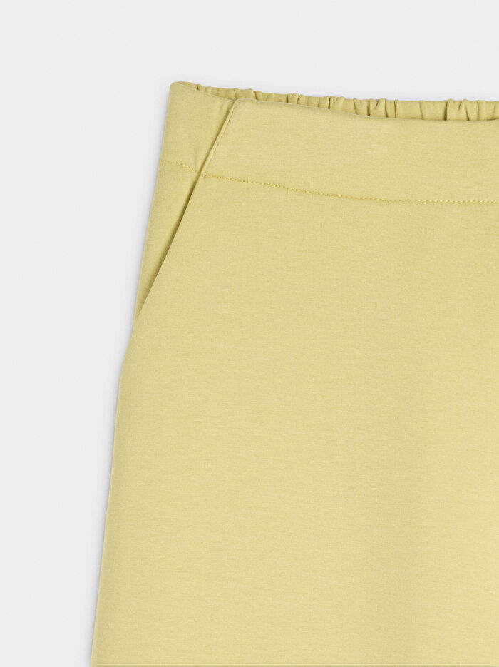 Cepli Elastik Bel Pantolon