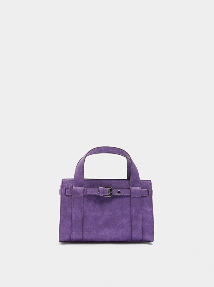 Tokalı Tote Çanta