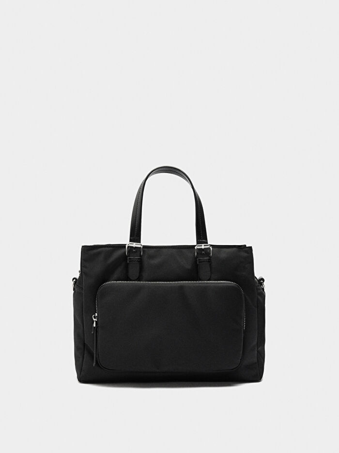 Teknik Kumaş Tote Çanta