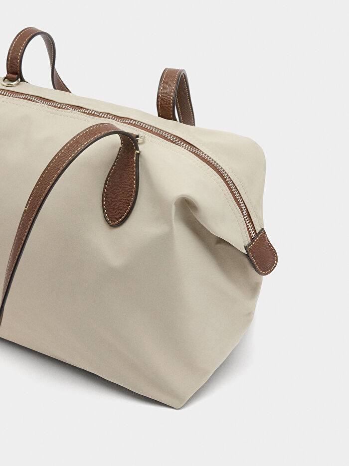Teknik Kumaş Shopper Çanta L
