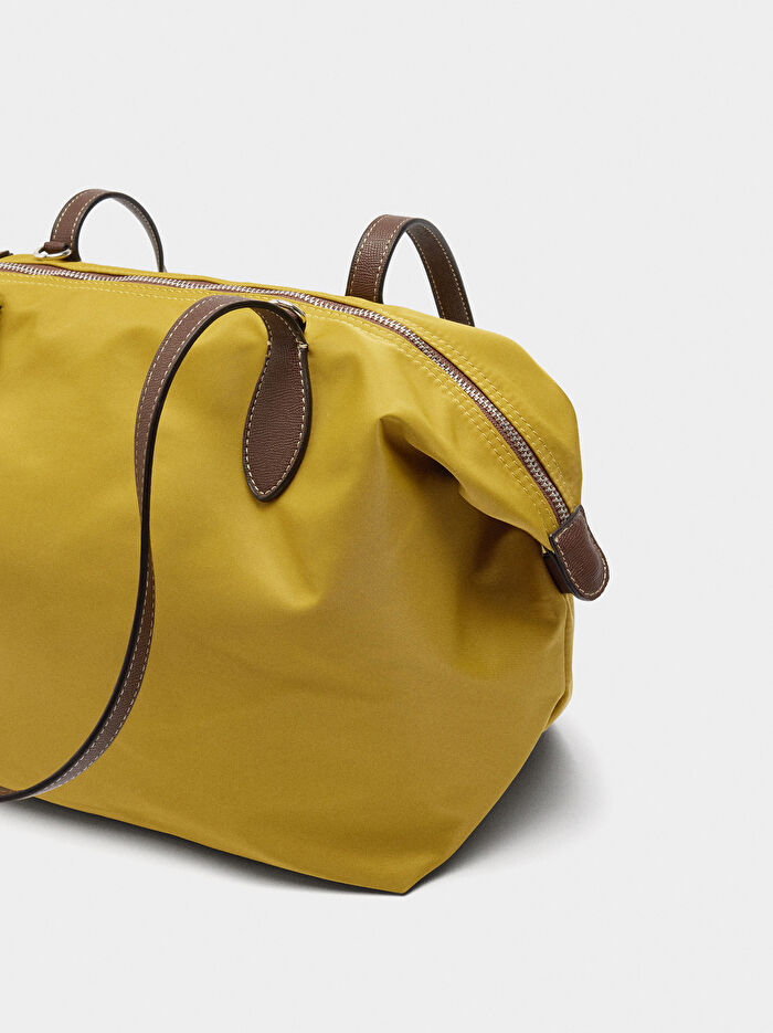 Teknik Kumaş Shopper Çanta L