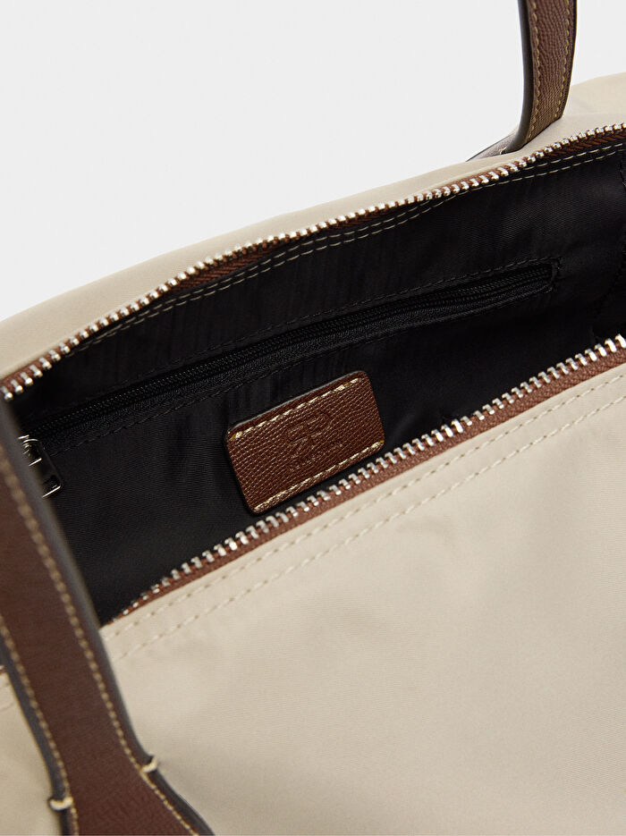 Teknik Kumaş Shopper Çanta L