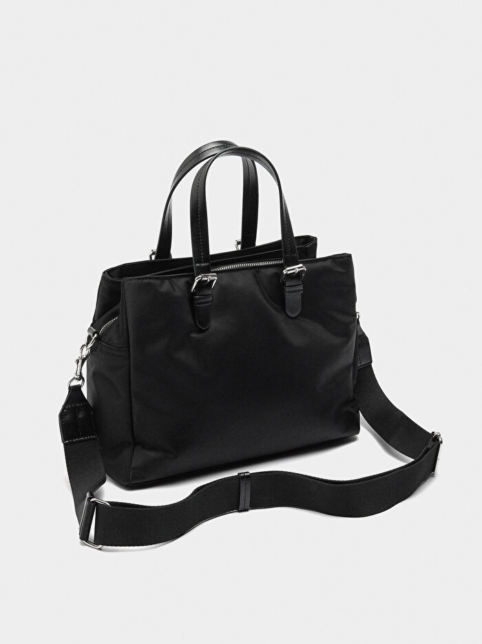 Teknik Kumaş Tote Çanta