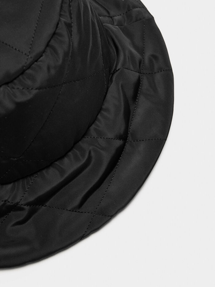 Teknik Kumaş Dolgulu Bucket Şapka