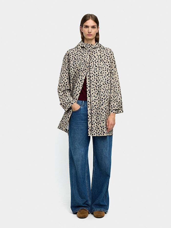 Desenli Parka