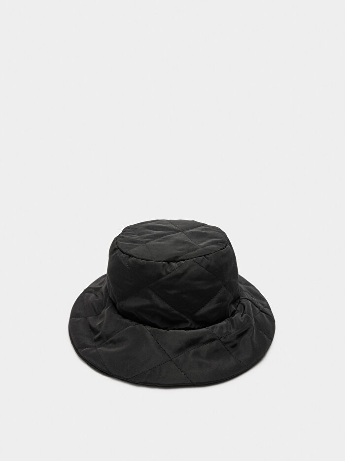 Teknik Kumaş Dolgulu Bucket Şapka