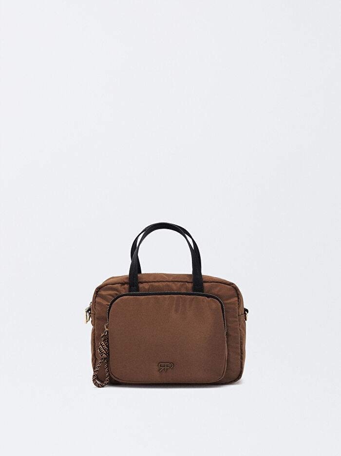 Teknik Kumaş Tote Çanta