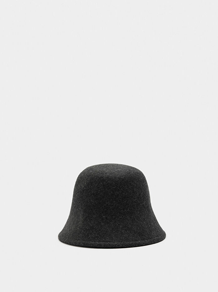 Yünlü Bucket Şapka