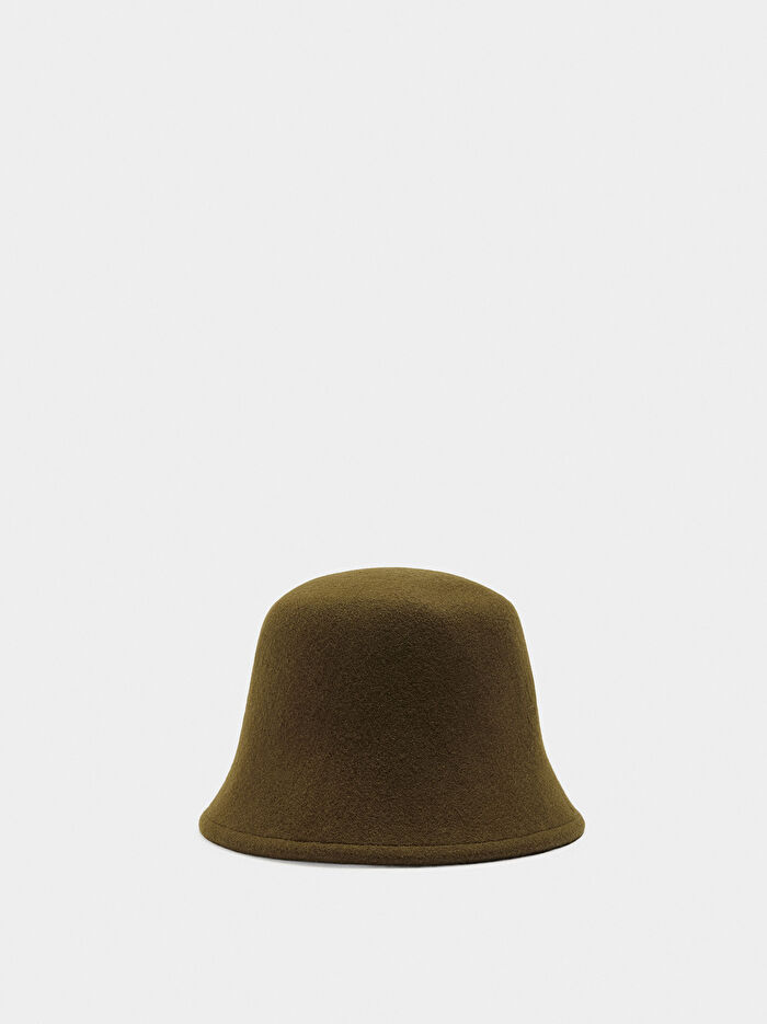 Yünlü Bucket Şapka
