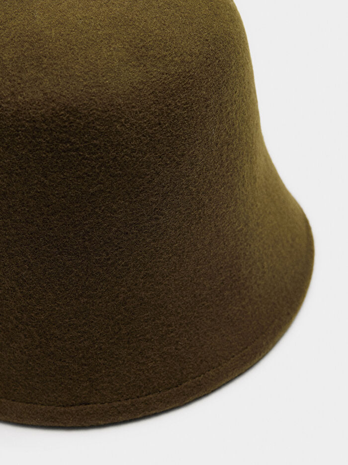 Yünlü Bucket Şapka