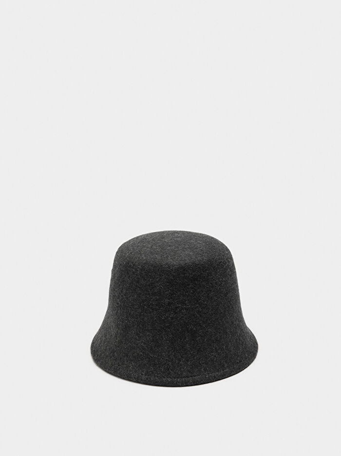 Yünlü Bucket Şapka