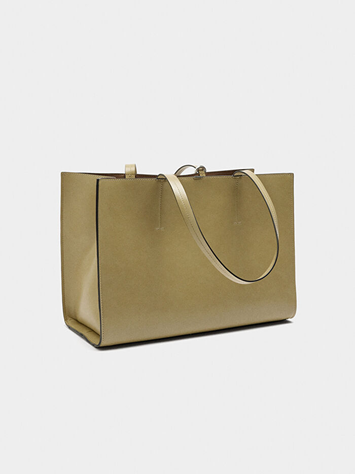 Charm'lı Shopper Çanta