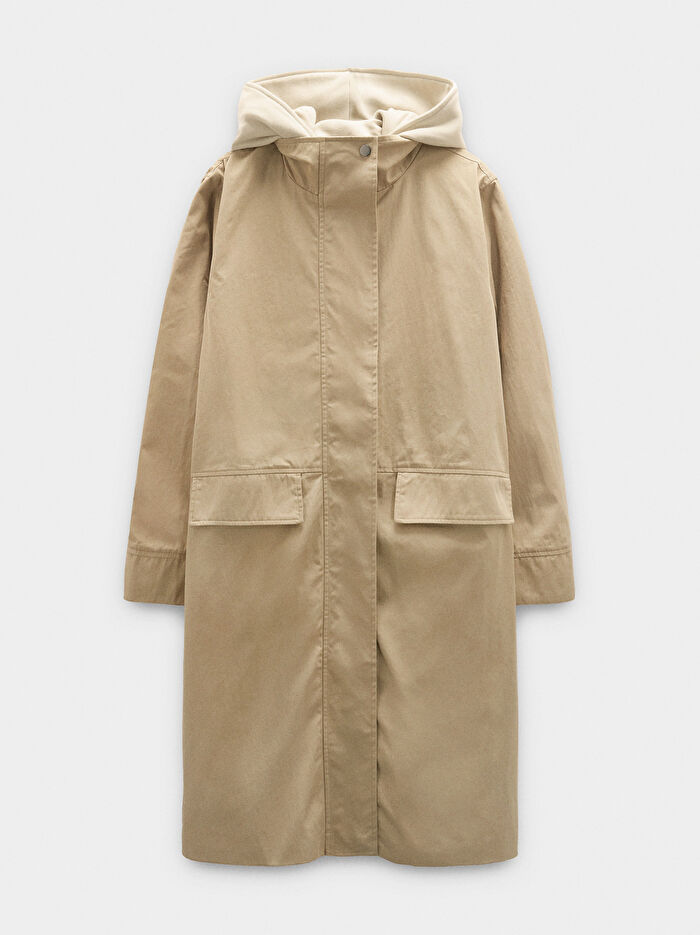 Cepli Pamuklu Parka